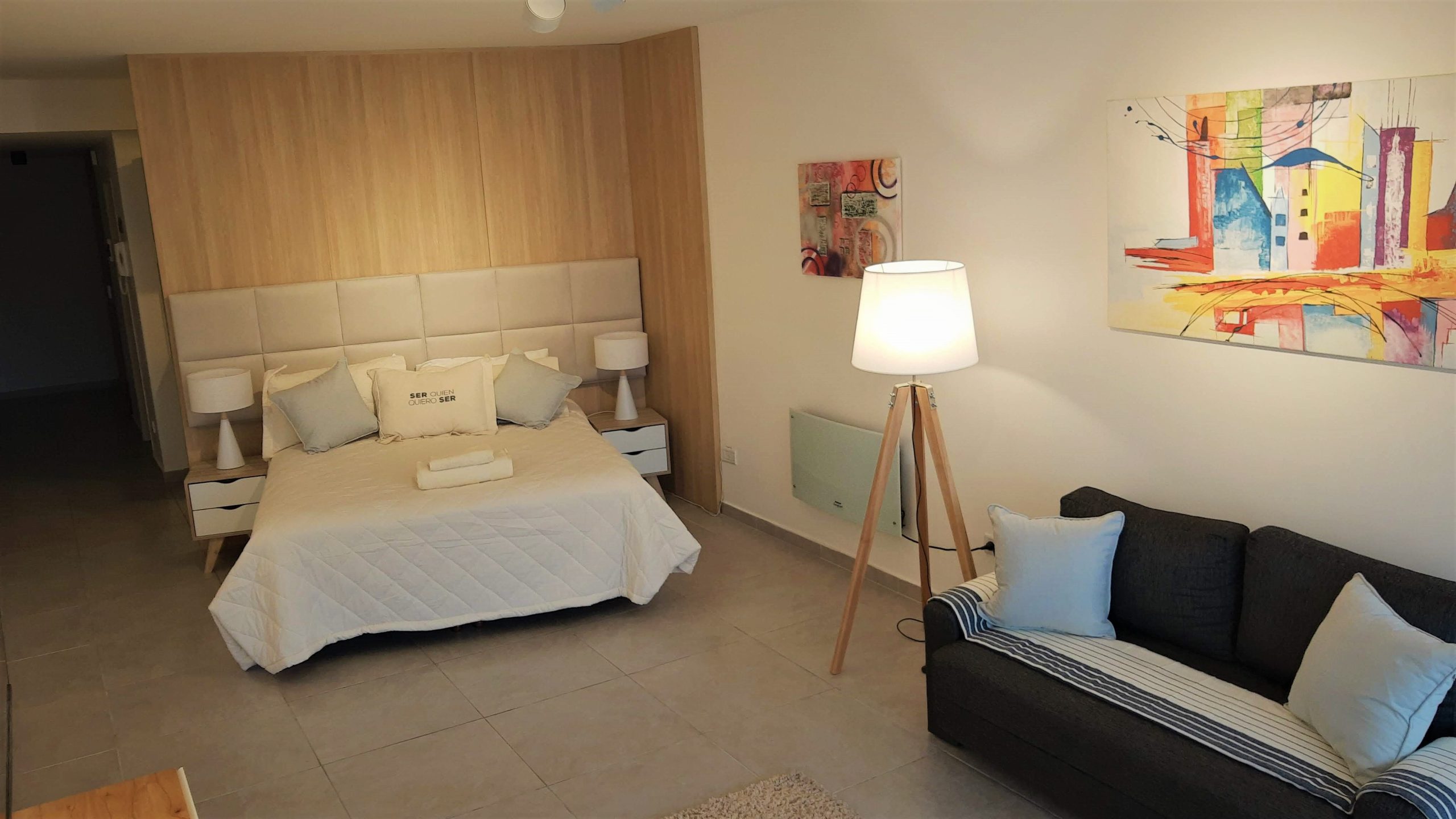 4. Vista Dormitorio y comedor